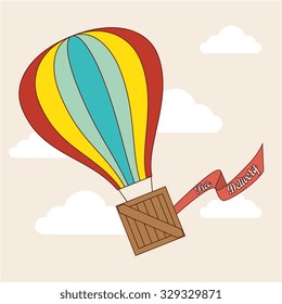 Free delivery and shipping design, vector illustration.