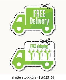 Free delivery, free shipping labels