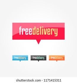 Free Delivery Shopping Tags