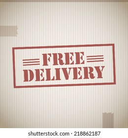 Free delivery stamp