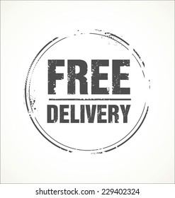 Free delivery stamp