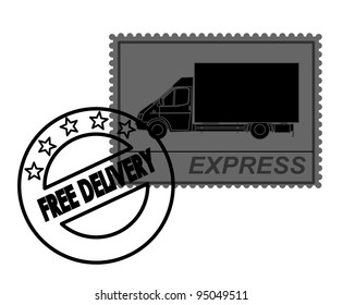 Free delivery stamp