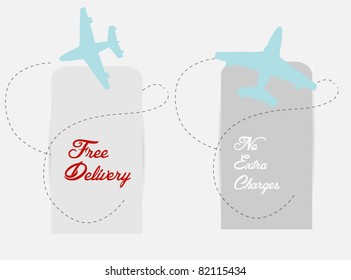 Free Delivery tags