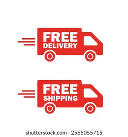 free delivery truck logo design 