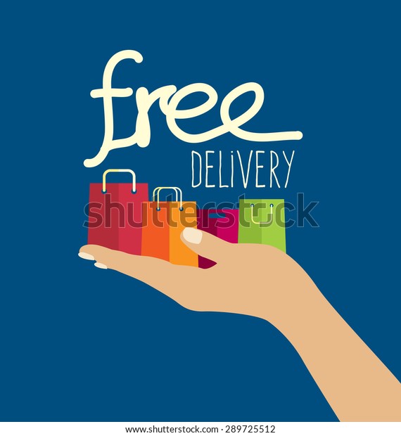 free delivery vector\
illustration