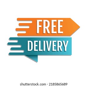 Free Delivery Vector stock illustrtaion