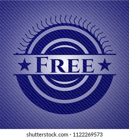 Free denim background