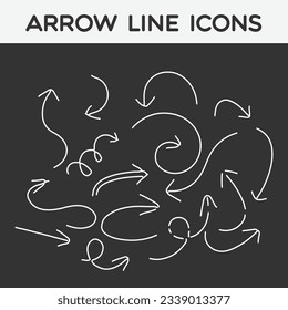 Free download Arrow line icon for your business