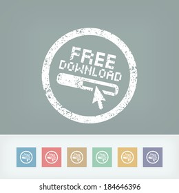 "Free download" button