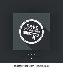 "Free download" button