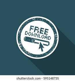 "Free download" button