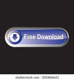 Free Download, button and icon vector