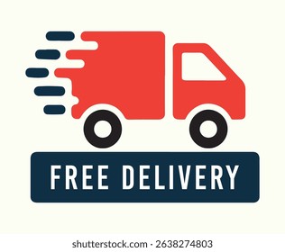 Free download button, marketing icon, label for sale, ecommerce symbol,  vector illustration.