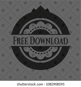  Free Download dark badge