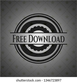 Free Download dark icon or emblem