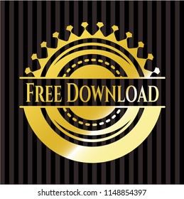 Free Download gold badge