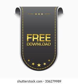 Free Download golden Vector Icon Design