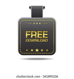 Free Download golden Vector Icon Design
