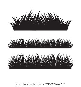 Free download grass and tree silhouette
