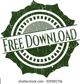 Free Download grunge stamp