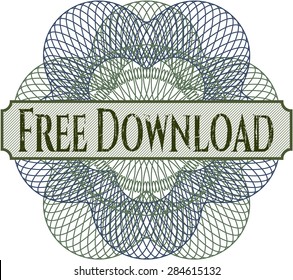 Free Download linear rosette