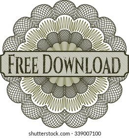 Free Download linear rosette