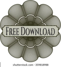 Free Download linear rosette