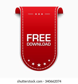 Free Download Red Vector Icon Design