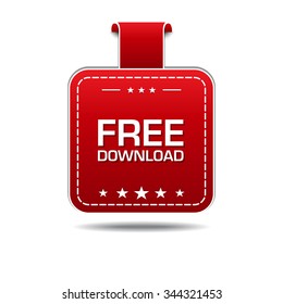 Free Download Red Vector Icon Design