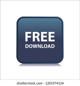 Free download vector button, web design element