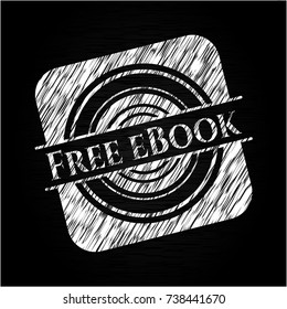 Free eBook chalk emblem