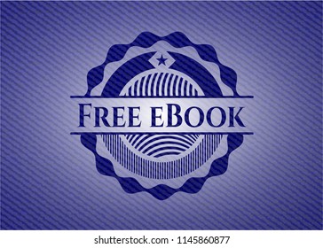 Free eBook with jean texture