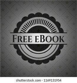 Free eBook realistic black emblem