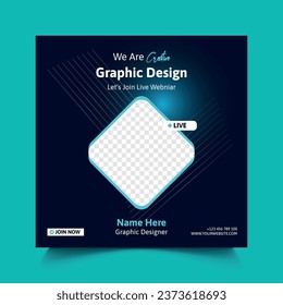 Free EPS creative business flyer or poster design template