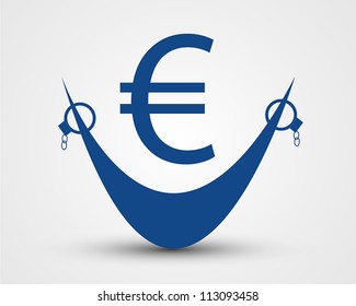 free euro. free euro concept