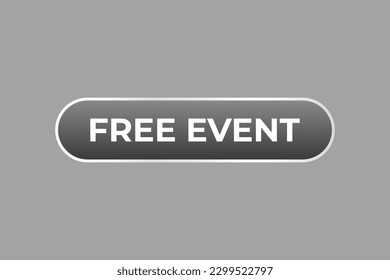 Botón de evento libre. Burbuja de voz, evento sin etiqueta de cartel