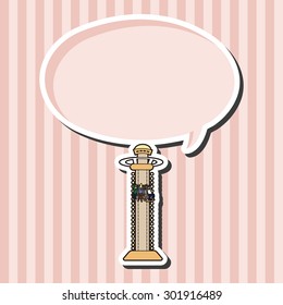 free fall theme elements