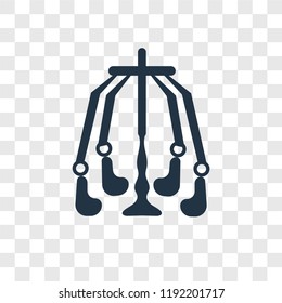 Free fall vector icon isolated on transparent background, Free fall transparency logo concept