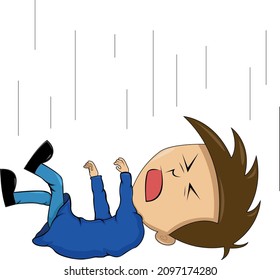 Free falling from the sky