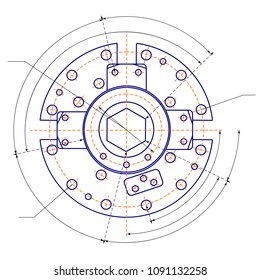 free fantasy drawing of a refrigerating machine