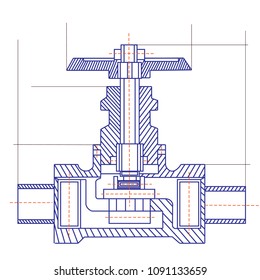free fantasy drawing of a refrigerating machine