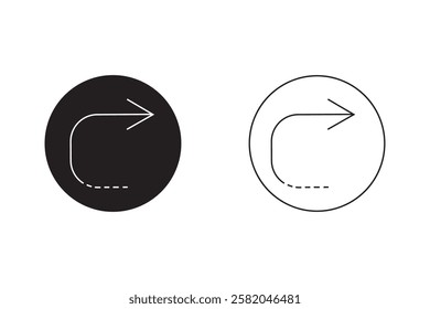 Free flat design, black and white illustration.