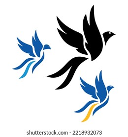 ilustración vectorial de foenix volante libre