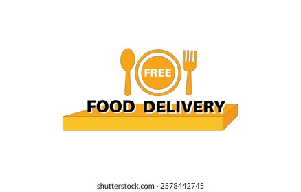 Free food delivery icon design for use