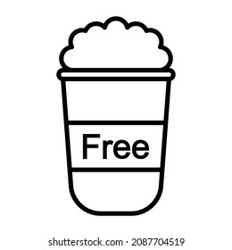 Free Food icon vector image. Can also be used for web apps, mobile apps and print media.