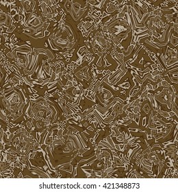 Free form abstract vector seamless pattern