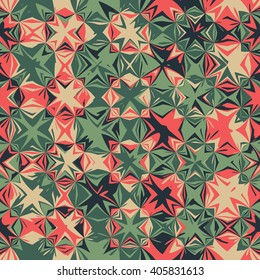 Free form ornaments - vector seamless pattern