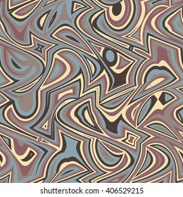Free form ornaments - vector seamless pattern