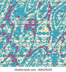 Free form ornaments - vector seamless pattern