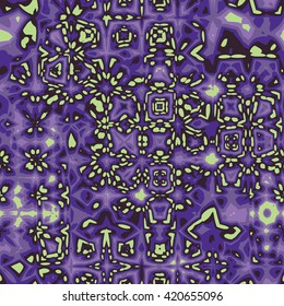 Free form ornaments - vector seamless pattern